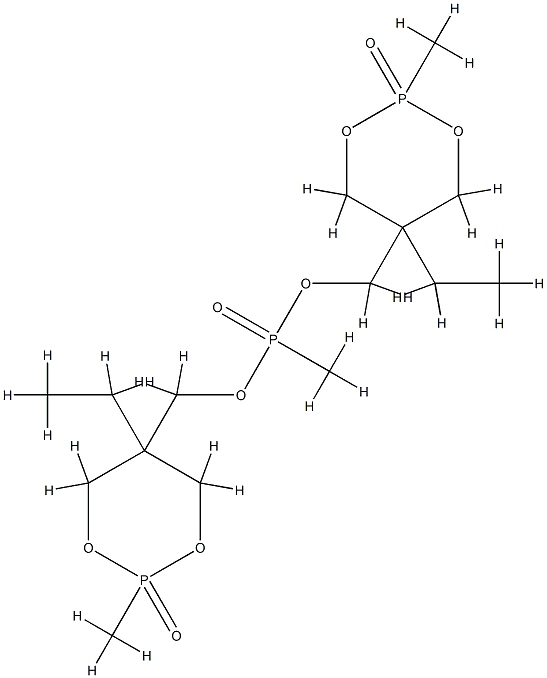5-ethyl-5-[[(5-ethyl-2-methyl-2-oxo-1,3-dioxa-2$l^{5}-phosphacyclohex- 5-yl)methoxy-methyl-phosphoryl]oxymethyl]-2-methyl-1,3-dioxa-2$l^{5}-p hosphacyclohexane 2-oxide CAS#: 79348-94-0